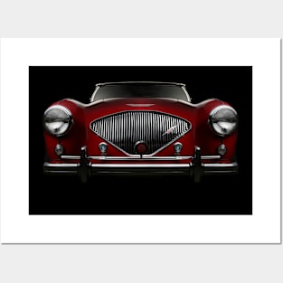 front/back - Austin Healey 100 - FDL edit Posters and Art